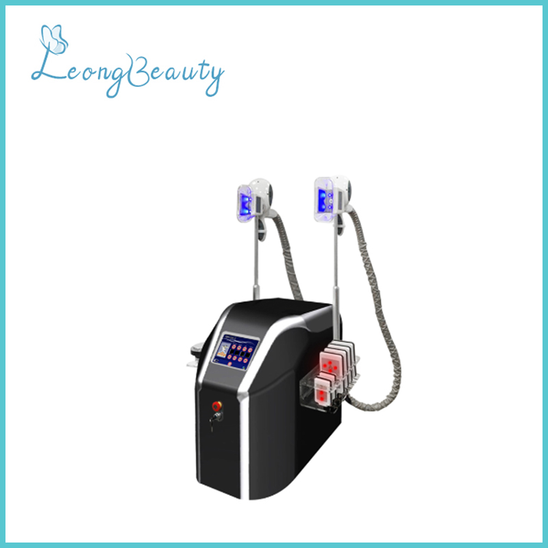 Bärbar Black Color 2 Handtag Multifunction Cryolipolysis Machine